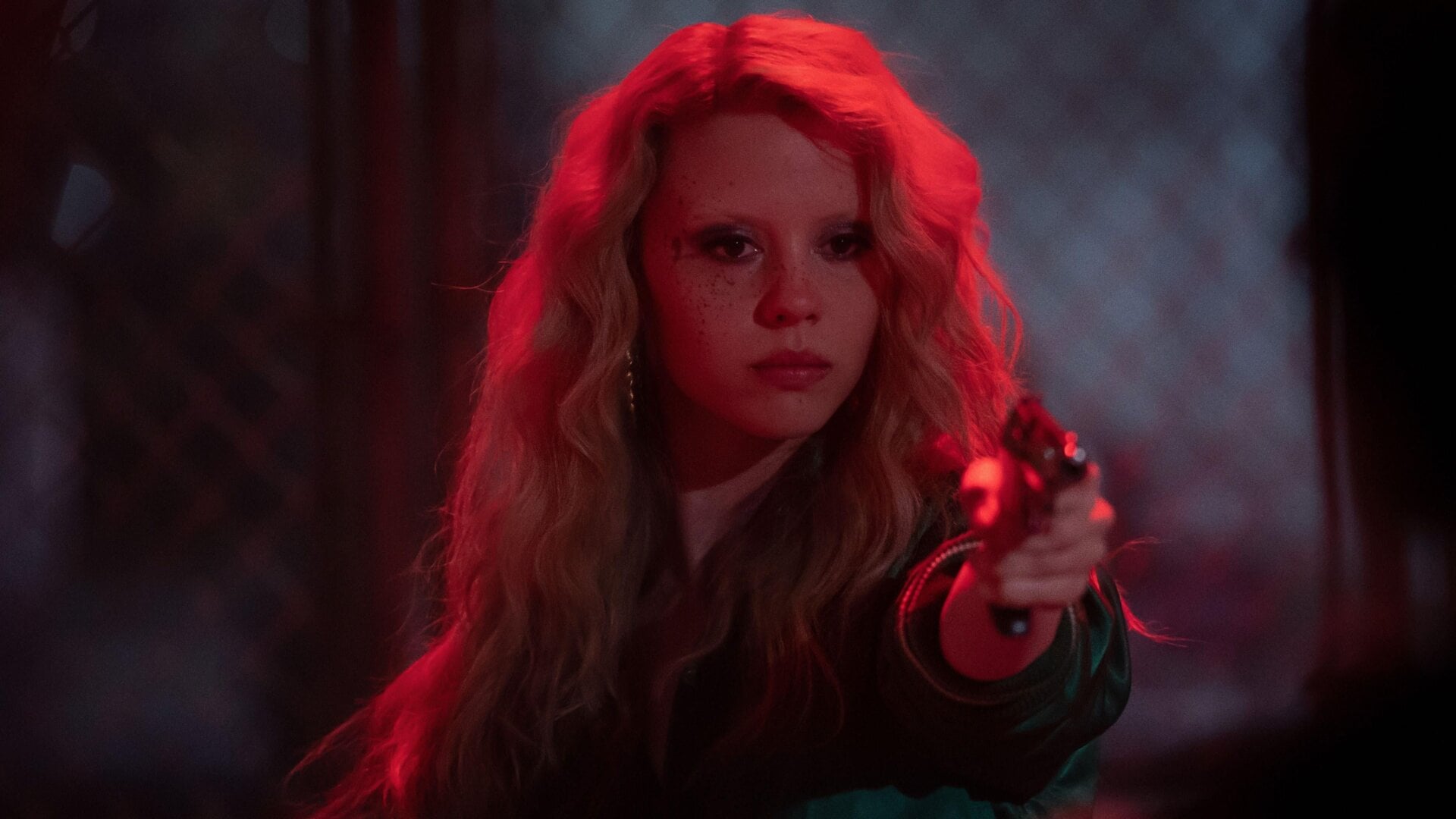 Mia Goth comme Maxine dans MaXXXine.
