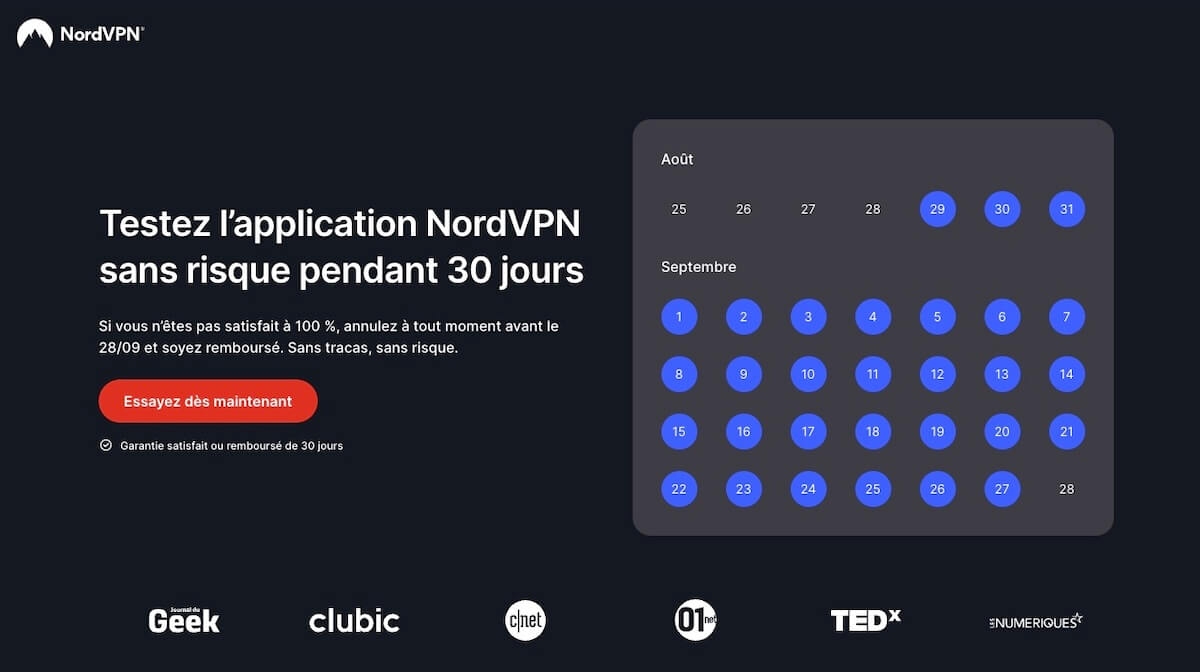 Nordvpn Essai Gratuit 30 Jours